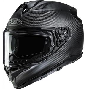 HJC F72 Carbon Solid -moottoripyörän kokokypärä mattamusta