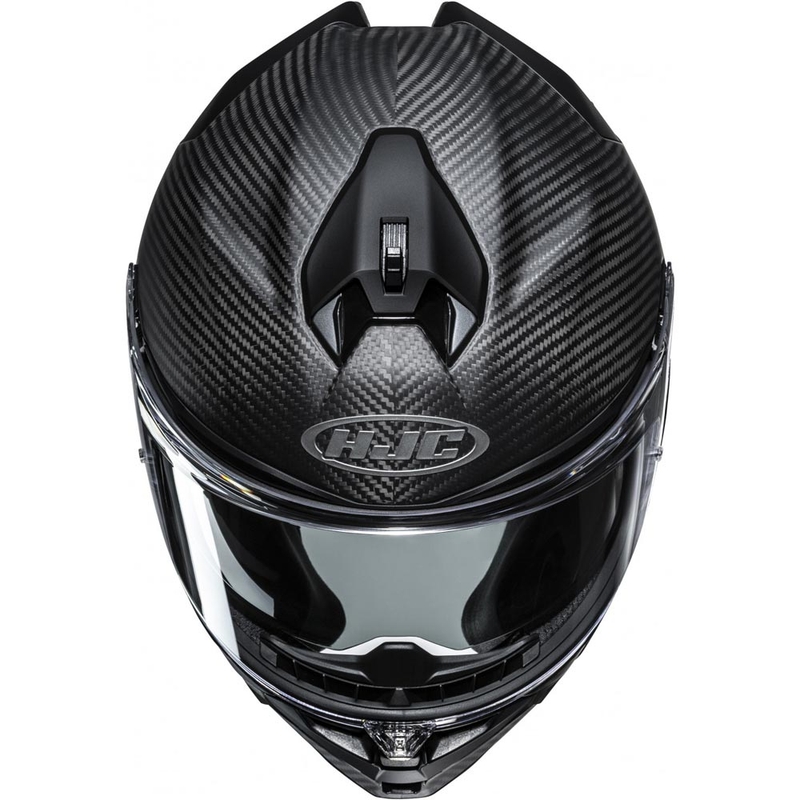 HJC F72 Carbon Solid -moottoripyörän kokokypärä mattamusta