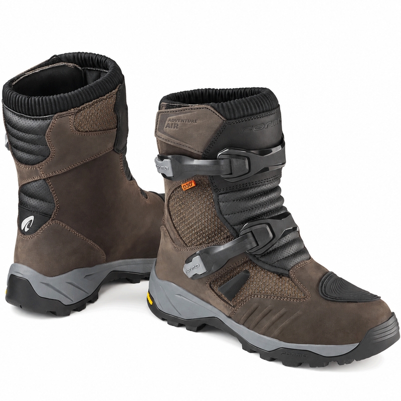 Forma Adventure Air Low Dry -moottoripyöräsaappaat Ruskea