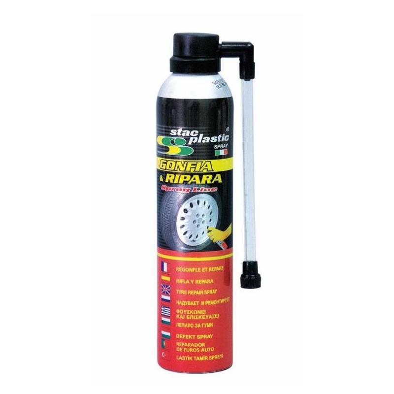 Gonfia ja Ripara renkaiden korjaussuihke - 300ml