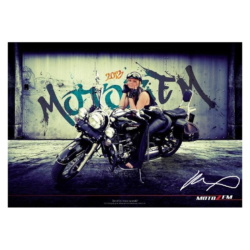 Speciální edice benefičního moto kalendáře 2013