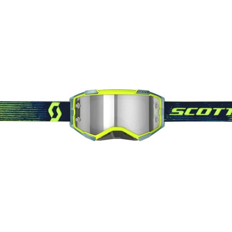 Motokrosové brýle SCOTT Fury LS žluto-modré výprodej