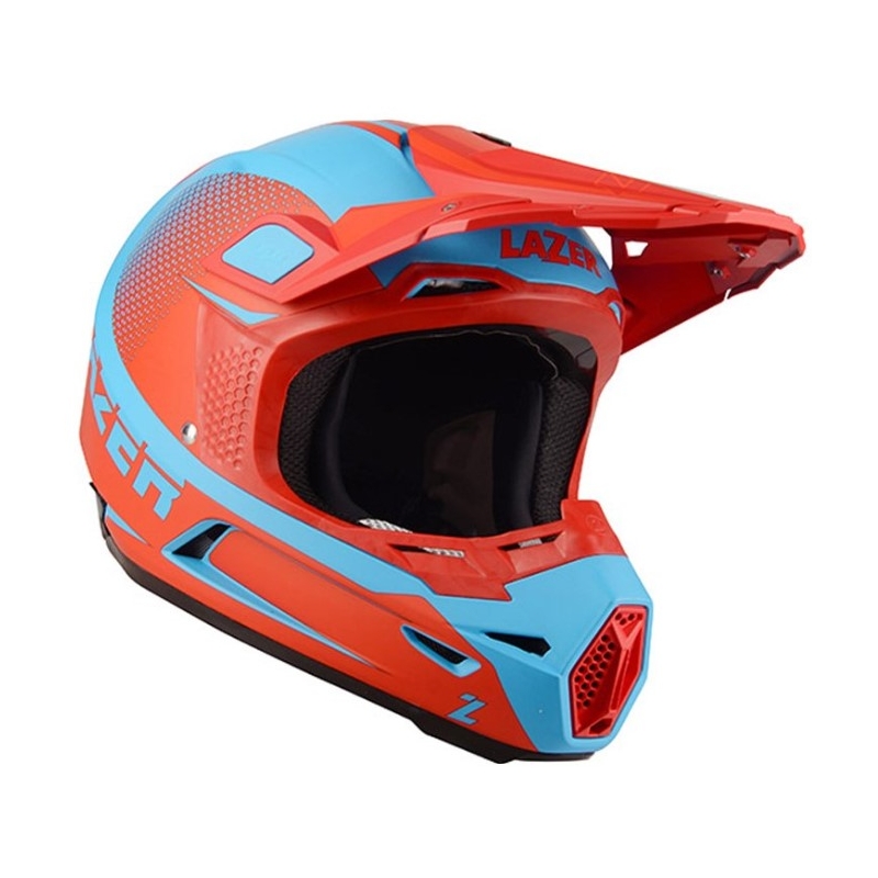 Motokrosová přilba Lazer X9 Sprocket červeno-modrá