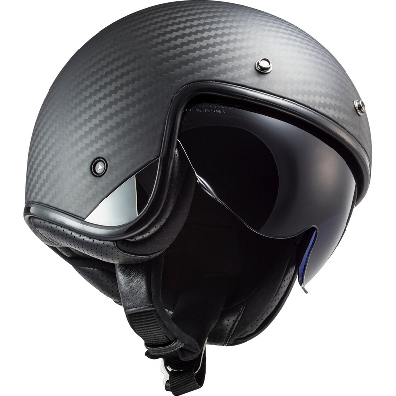 Avoin moottoripyöräilykypärä LS2 OF601 Bob C Carbon