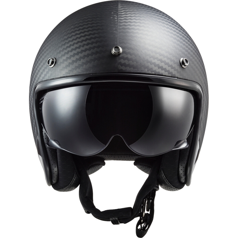 Avoin moottoripyöräilykypärä LS2 OF601 Bob C Carbon