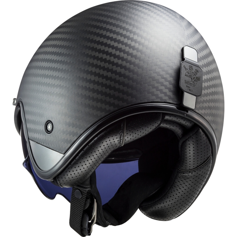 Avoin moottoripyöräilykypärä LS2 OF601 Bob C Carbon