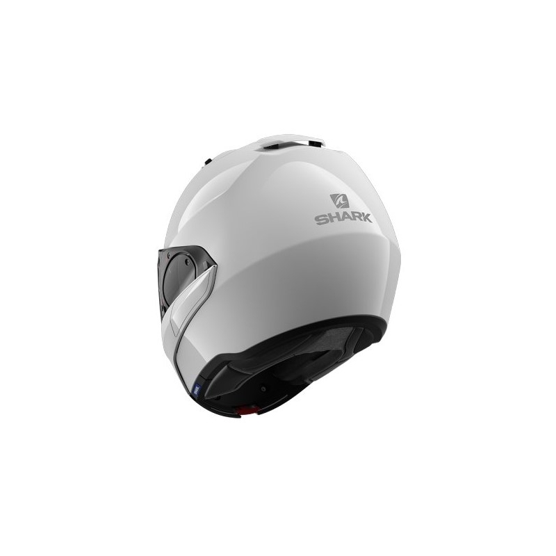 Překlápěcí přilba SHARK EVO-ES Blank bílá výprodej