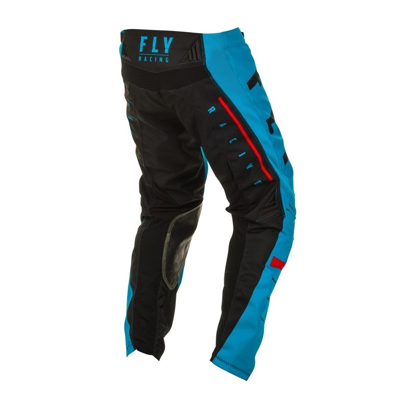 Motokrosové kalhoty FLY Racing Kinetic K120 modro-černo-červené