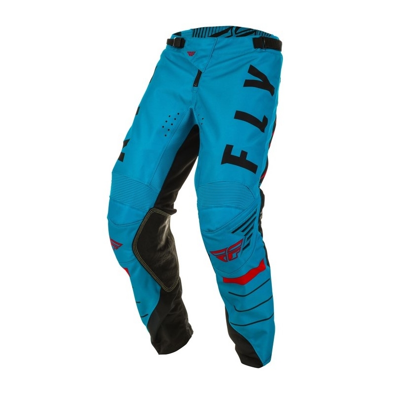 Motokrosové kalhoty FLY Racing Kinetic K120 modro-černo-červené