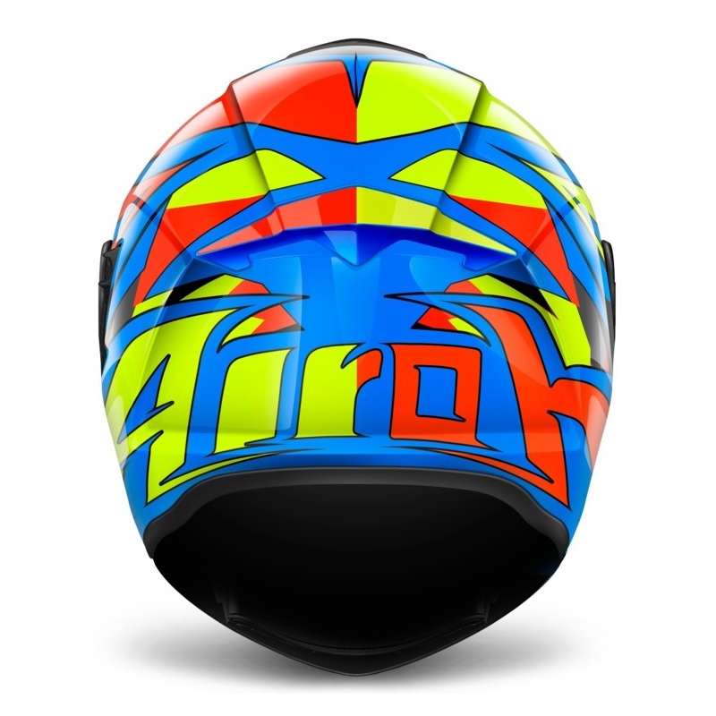 Integrální přilba na motorku Airoh ST 501 Thunder modro-žluto-červená