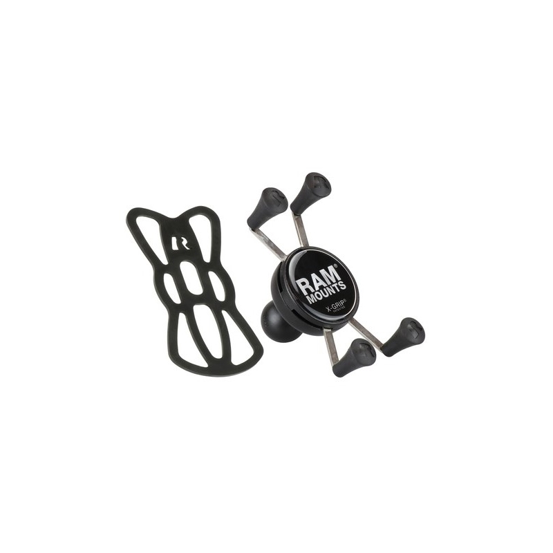 Yleiskäyttöinen matkapuhelimen pidike RAM Mounts X-Grip 1" kuulanastalla varustettuna