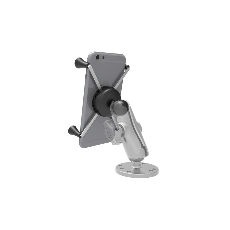 Universal RAM Mounts X-Grip suurille puhelimille, joissa on 1 tuuman pallonappi.