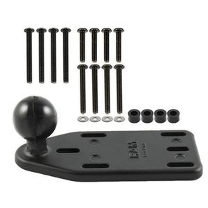 RAM-kiinnikkeet moottoripyörän jarrunestesäiliölle, jossa on 1 tuuman tappi sivussa