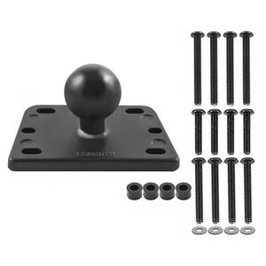 RAM-kiinnikkeet moottoripyörän jarrunestesäiliölle, jossa on 1" tappi keskellä.