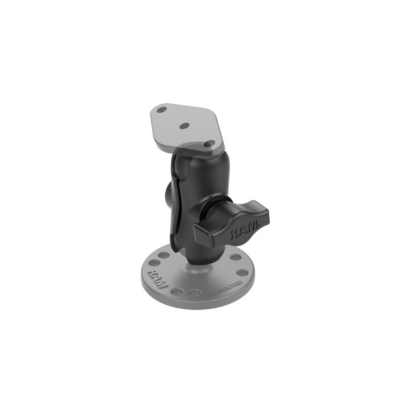 RAM-kiinnikkeet 1" kuulatapeille - 60 mm