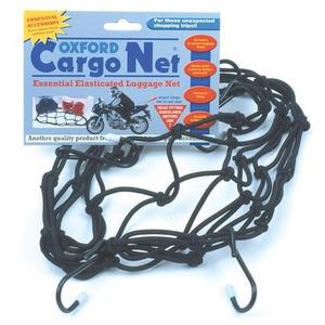 Joustava matkatavaraverkko moottoripyörille Oxford 30x30 cm