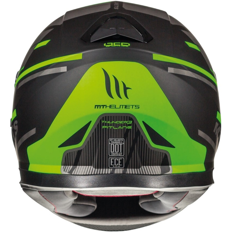 Integrální přilba na motorku MT Thunder 3 SV Pitlane černo-fluo zelená výprodej