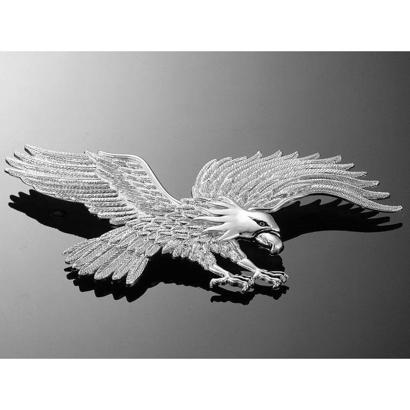 Nalepovací emblém Highway Hawk, chrom výprodej