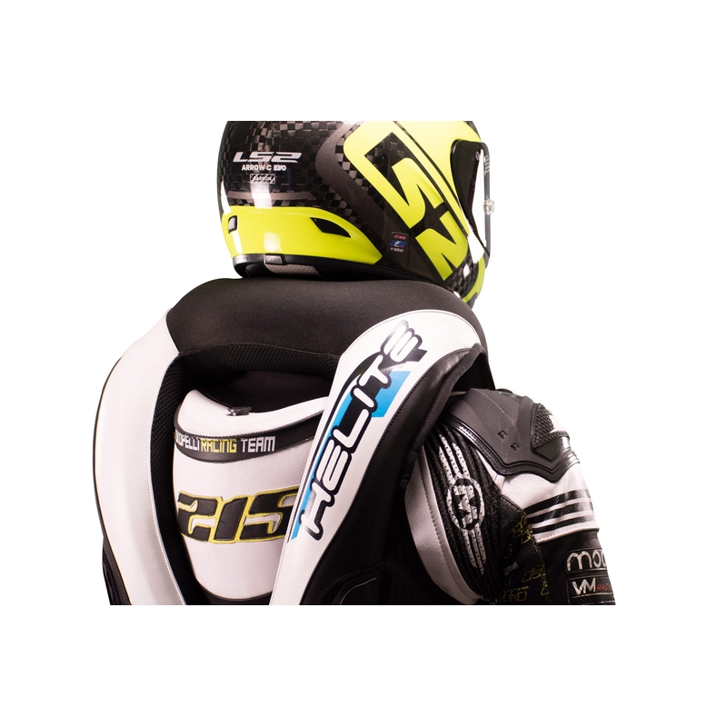 Elektronická airbagová vesta HELITE e-GP Air černo-bílá výprodej