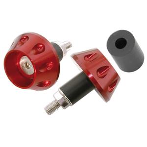 Vicma ohjaustangon päätykorkit - punainen