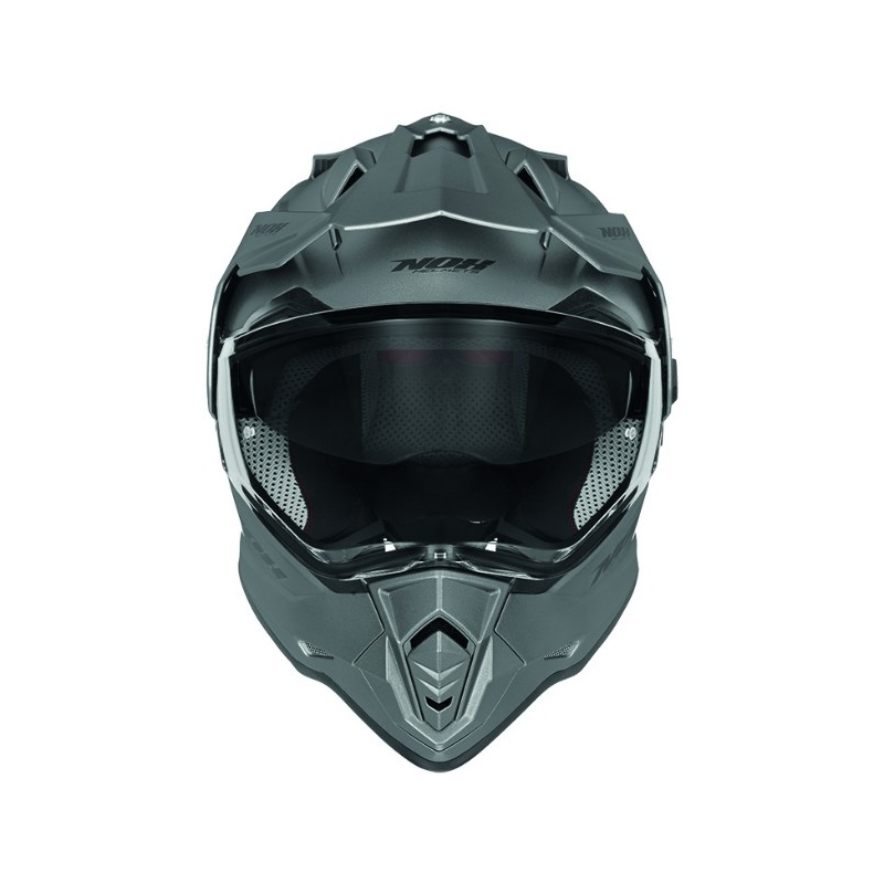 Enduro kypärä NOX N312 hopea
