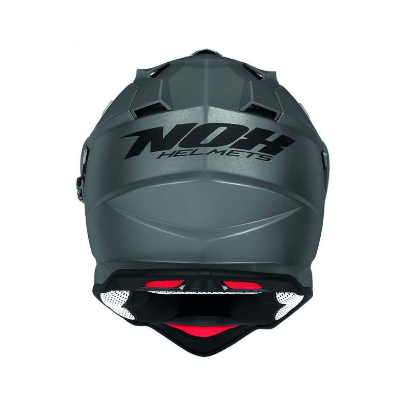 Enduro kypärä NOX N312 hopea