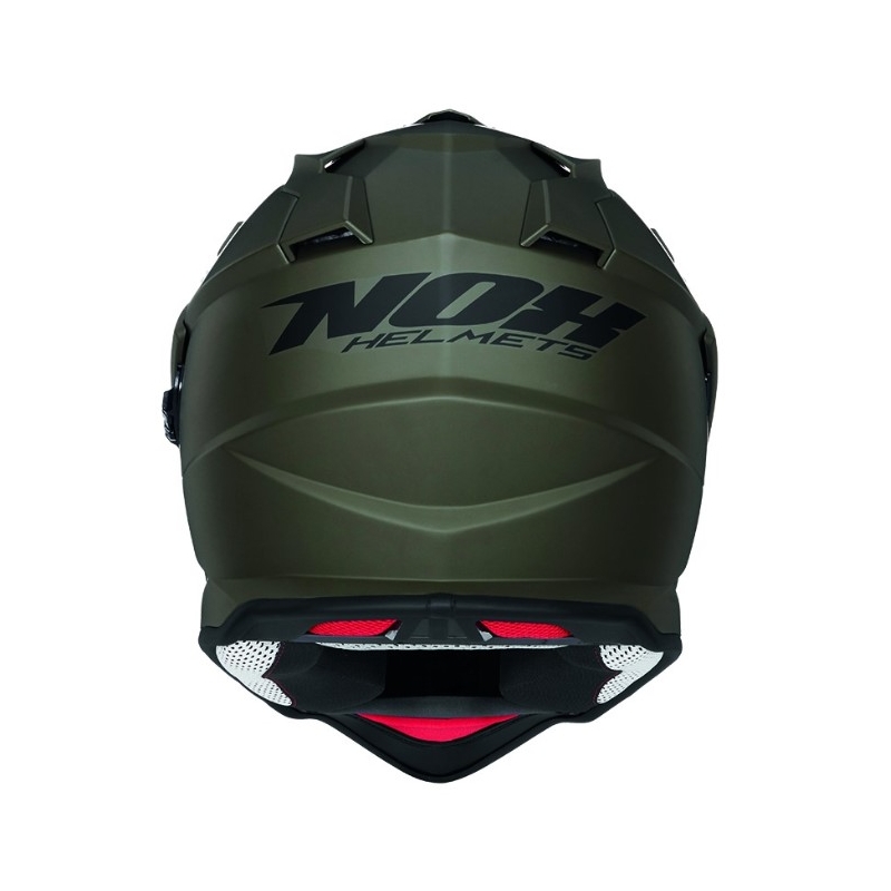 Enduro kypärä NOX N312 vihreä matta