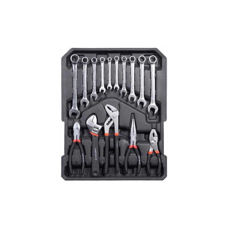 Kufr s nářadím 186 dílů AL konstrukce Kraft Suite