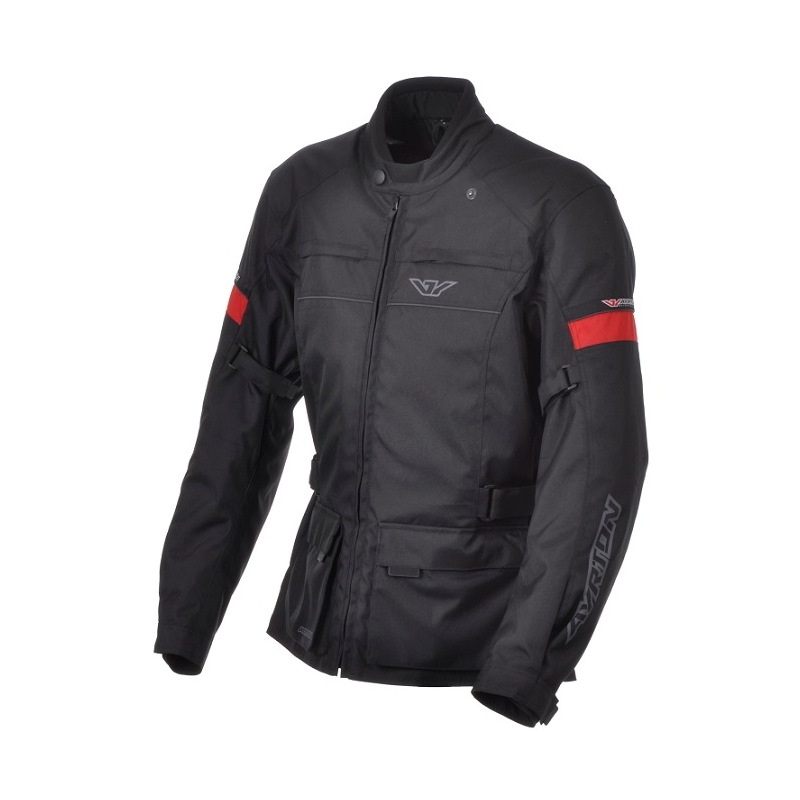 Bunda na motorku Ayrton Radical černo-červená výprodej